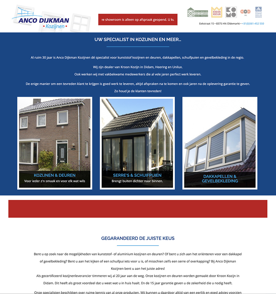 Website Anco Dijkman